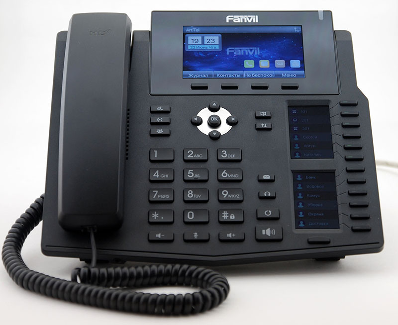 Новый IP-телефон Fanvil X6 - 2