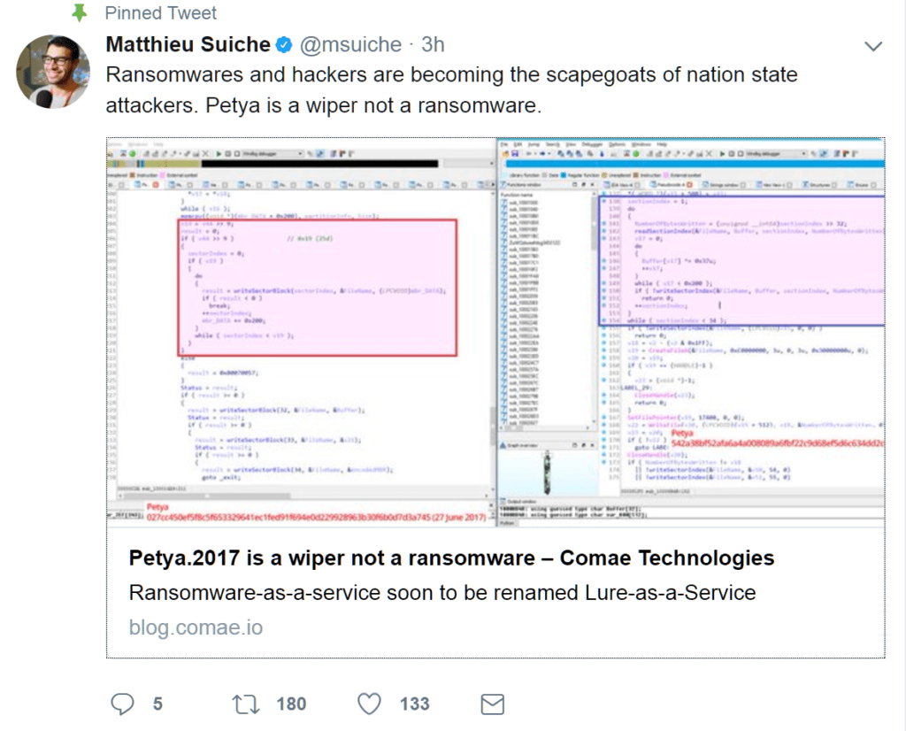 Криптовымогатель Petya на самом деле уничтожает данные пользователя, слать деньги бессмысленно - 6