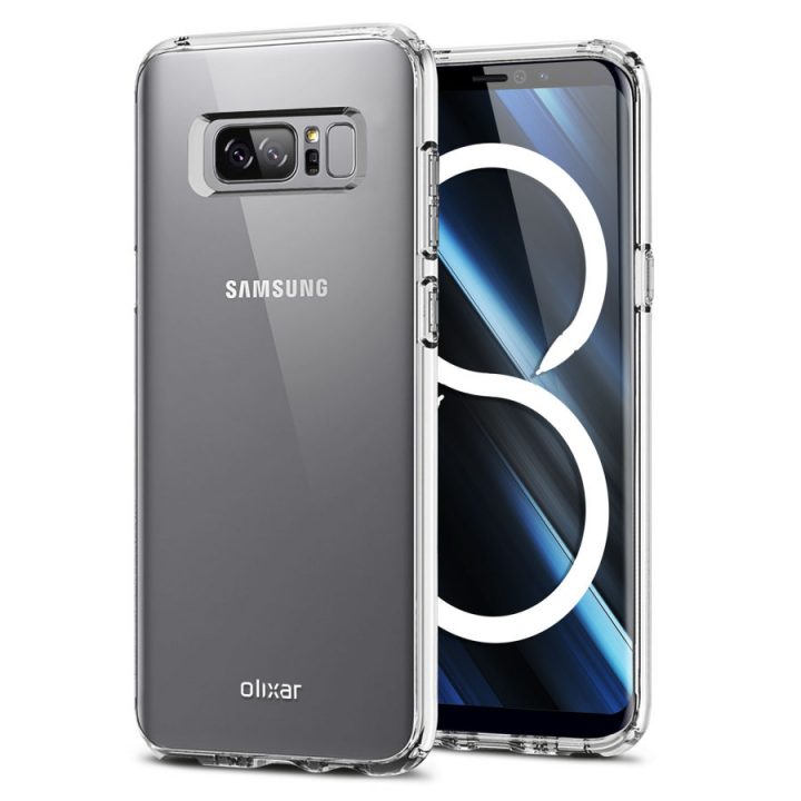 Производитель чехлов опубликовал качественные изображения Samsung Galaxy Note 8