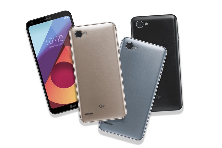 Представлена линейка смартфонов LG Q6