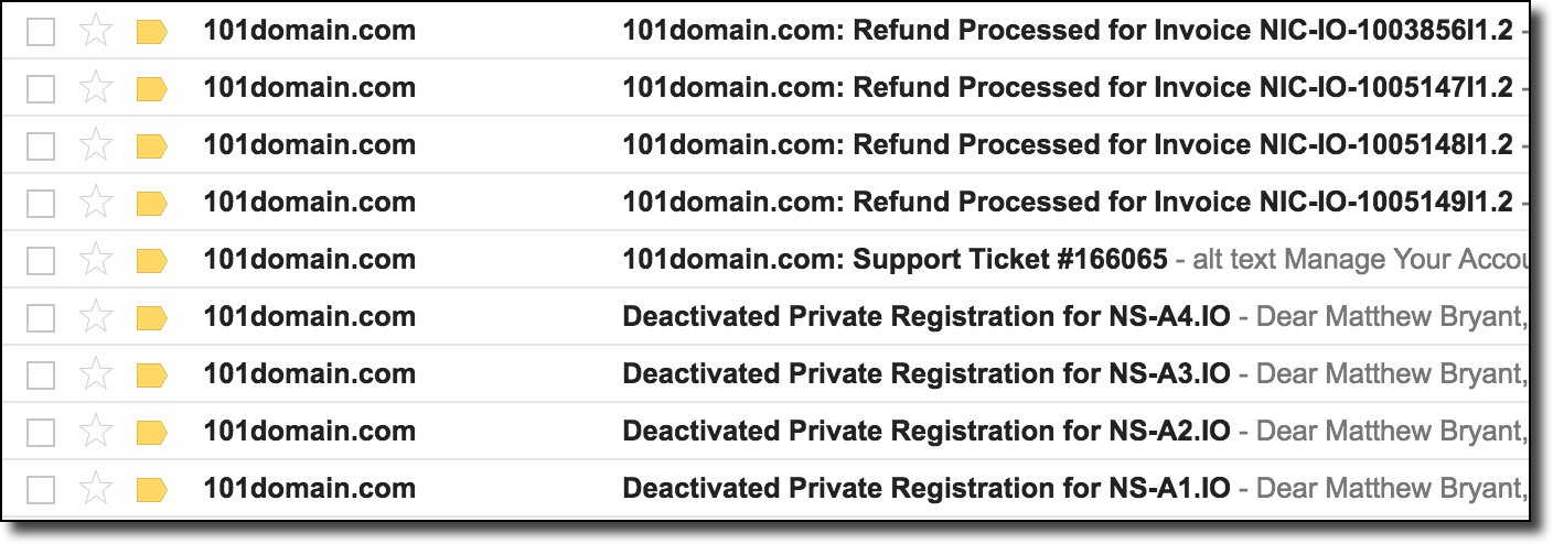 Захват всех доменов .io с помощью таргетированной регистрации - 8