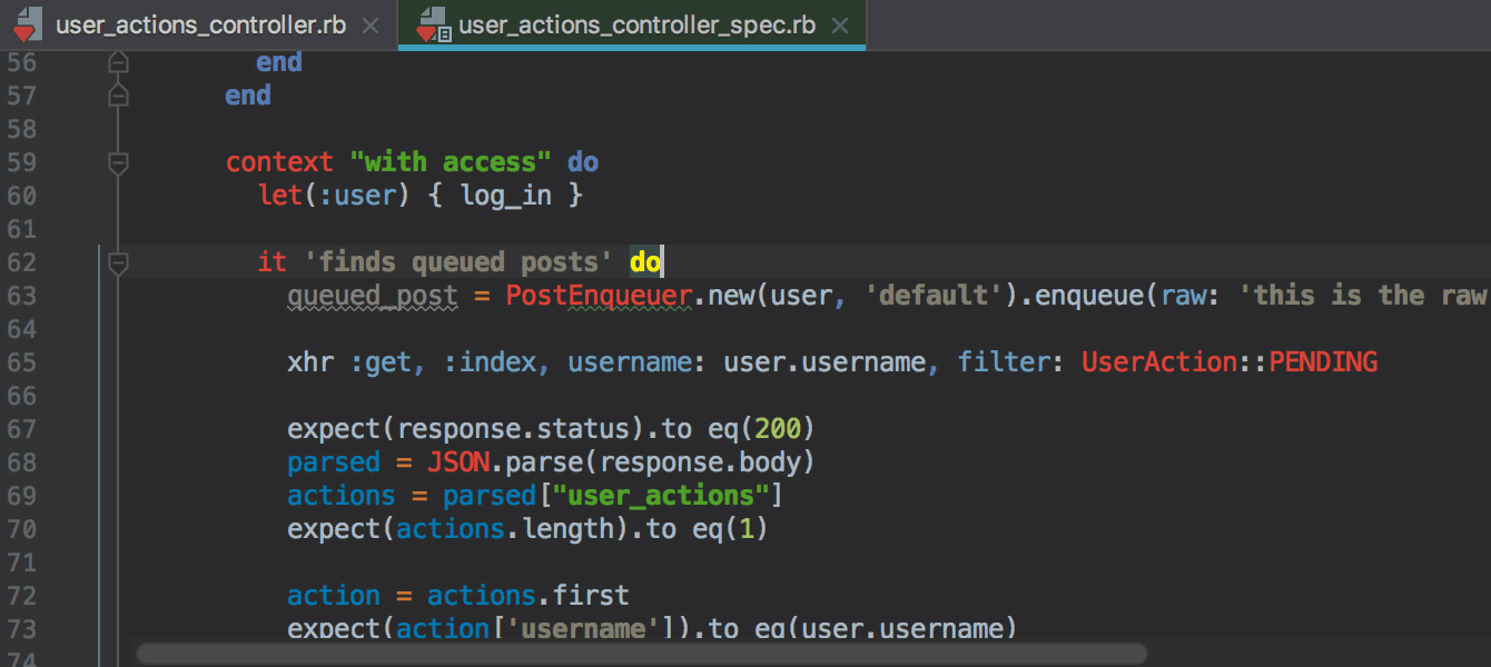 RubyMine 2017.2: Docker Compose, автокоррекции RuboCop в редакторе, улучшенный VCS - 5
