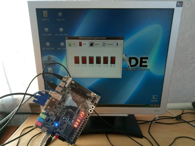 Опыт использования FPGA платы DE10-Standard и DMA PL330 - 2