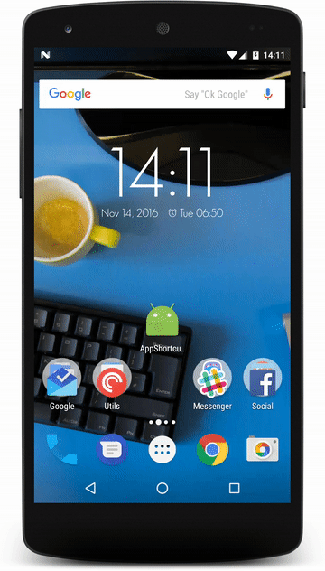 Изучаем App Shortcuts в Android Nougat 7.1 - 7 image