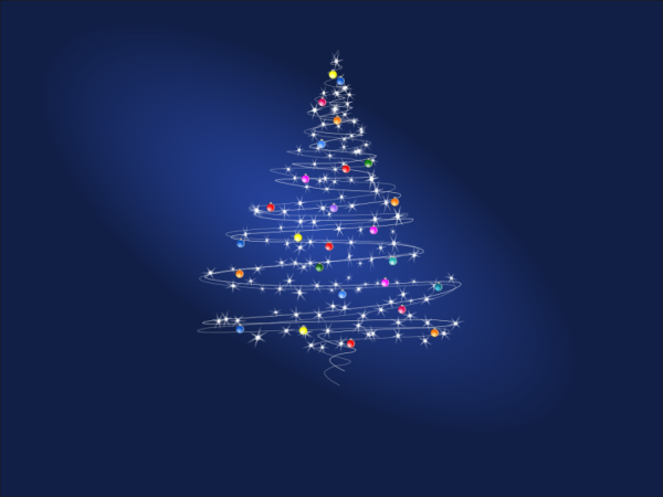 Inkscape: ms_meme и праздничное дерево - 1