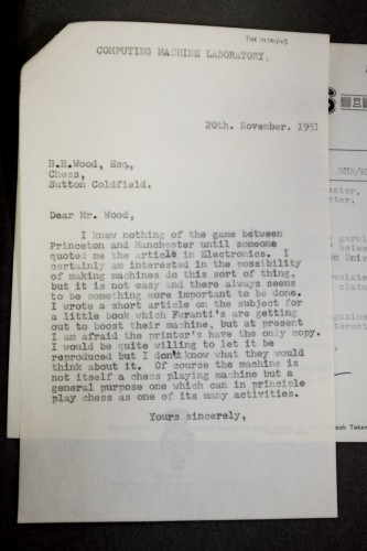 В кладовой Манчестерского университета нашли утерянные письма Алана Тьюринга - 3