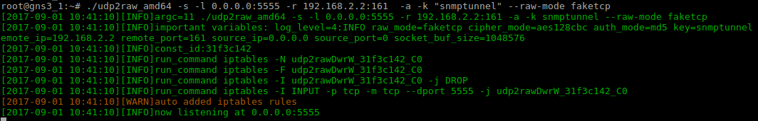 Маскировка UDP трафика в TCP-ICMP при помощи udp2raw - 5