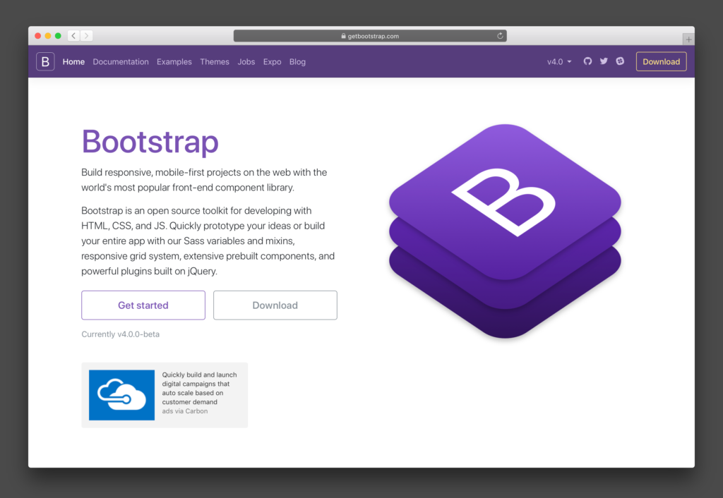 Bootstrap 4 Beta