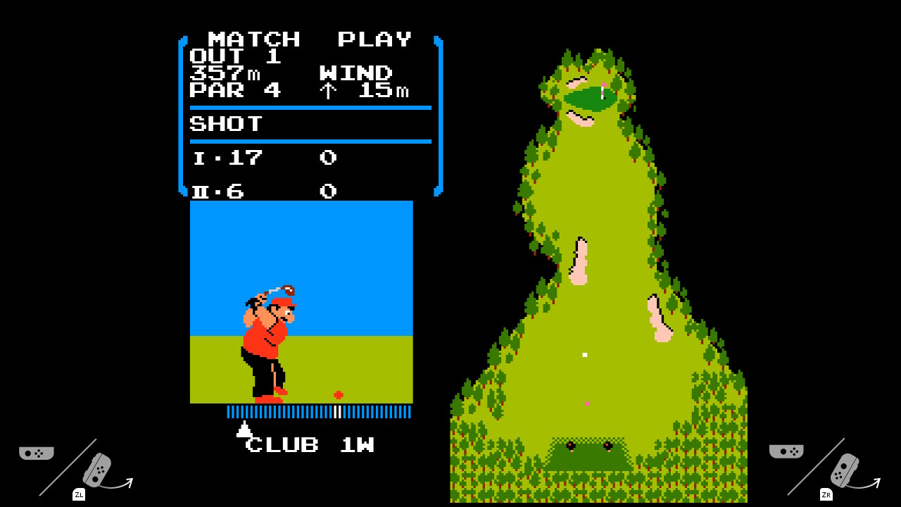 В Nintendo Switch обнаружилась пасхалка — NES-игра Golf - 3