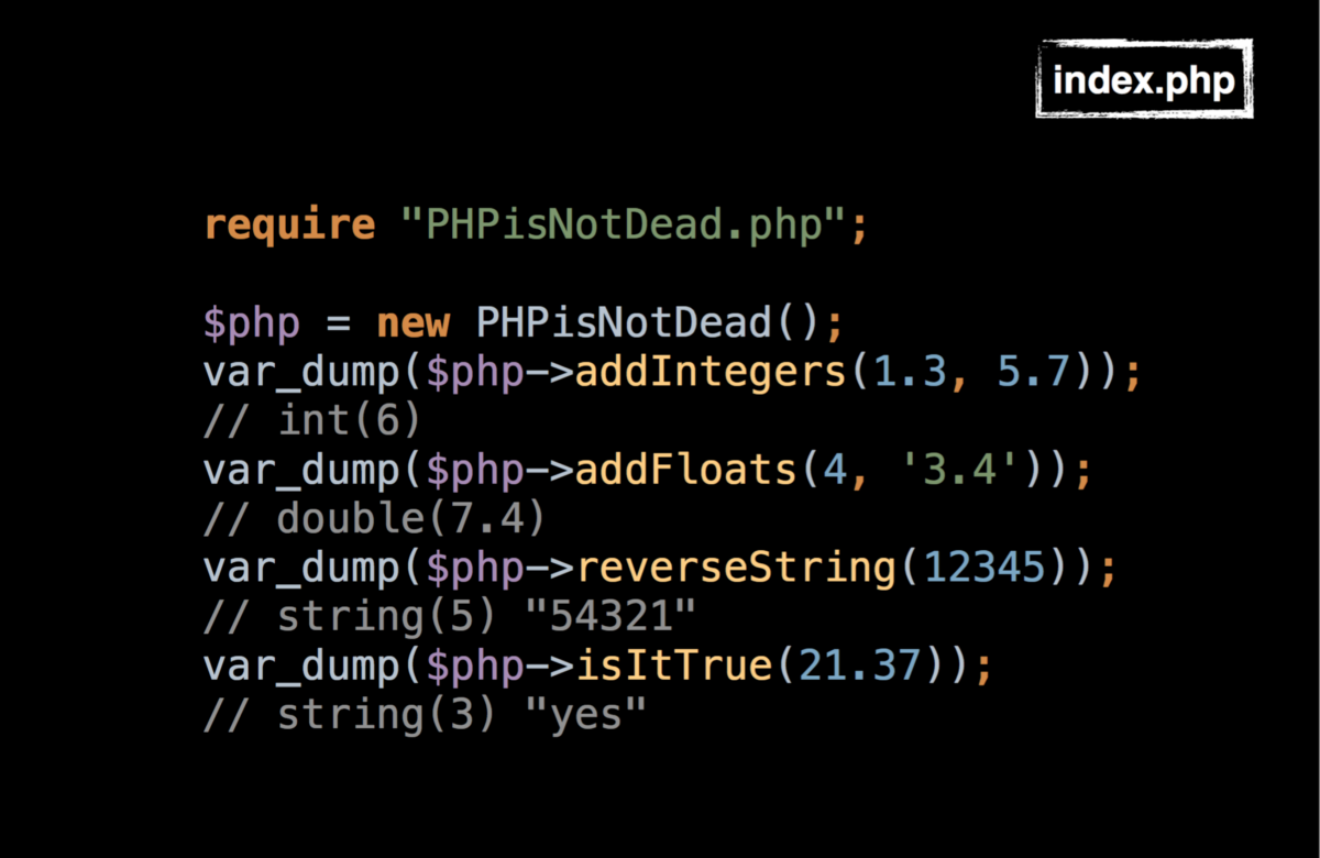 PHP жив. PHP 7 на практике - 11