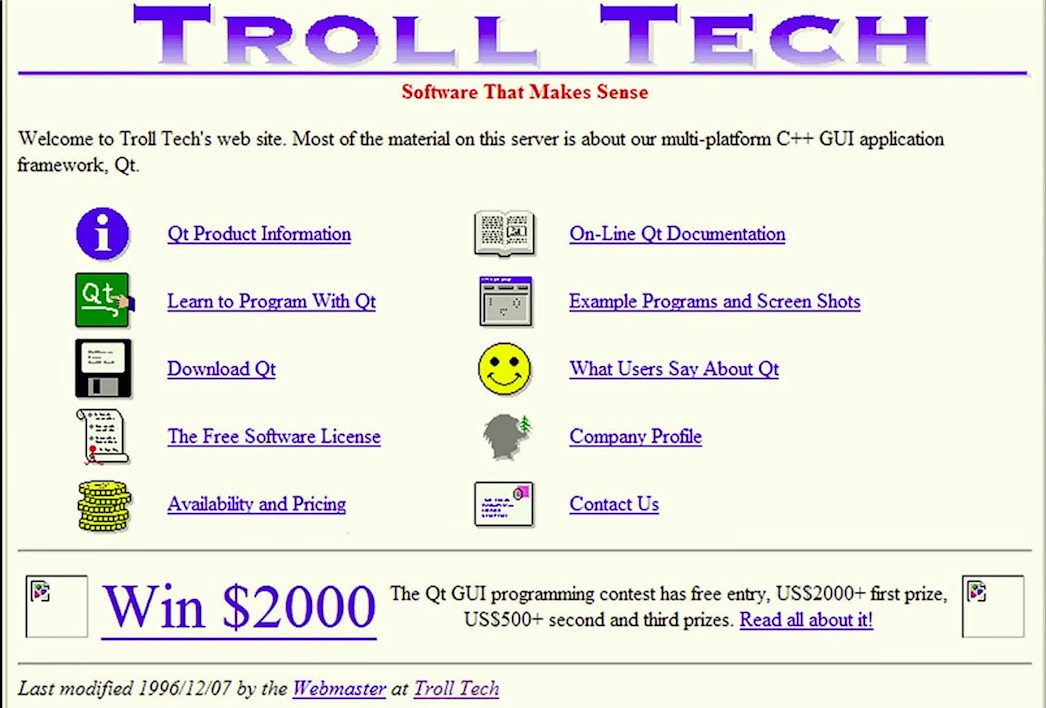 Trolltech Site