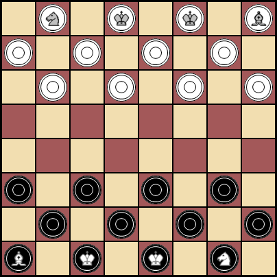 Шашки со странностями - 3