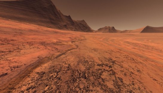 На Марсе также замечено потепление