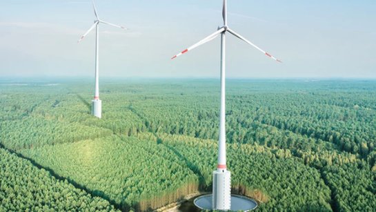 Самая высокая в мире турбина будет ловить ветер в Германии