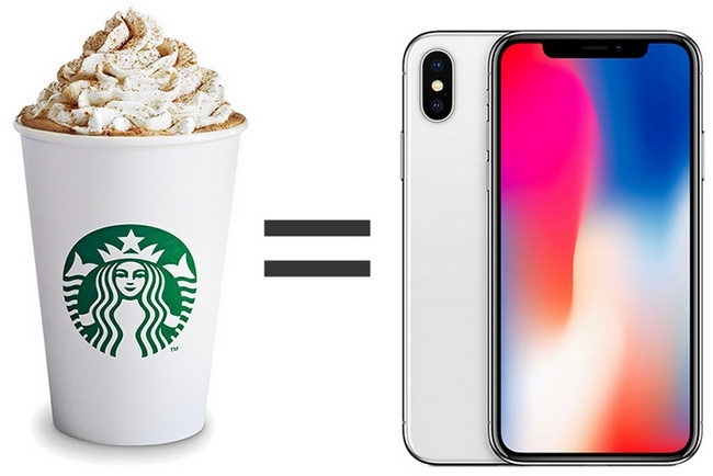 Тим Кук сравнил затраты на кофе со стоимостью iPhone X