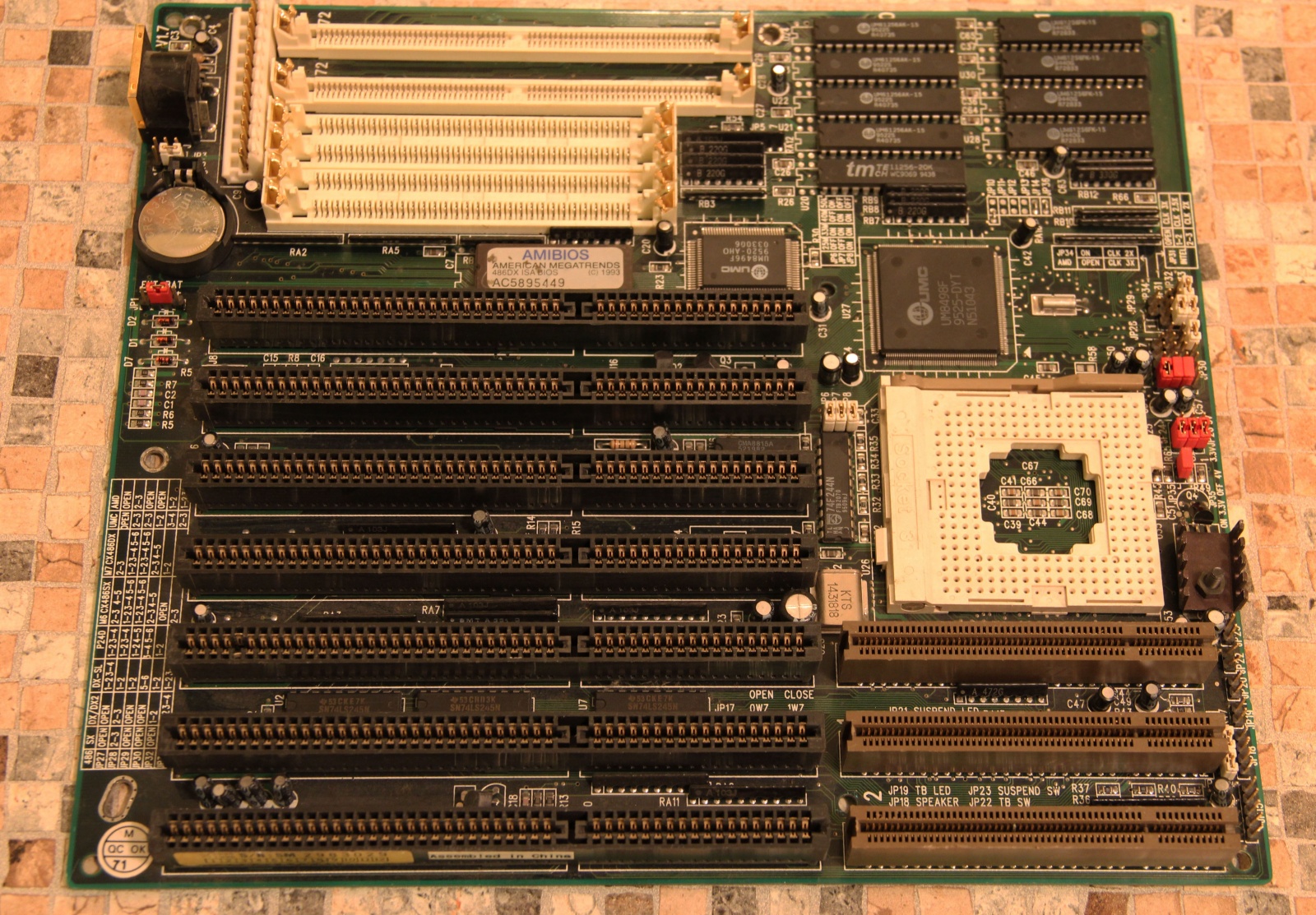 Самосборный компьютер на базе 486 - 4