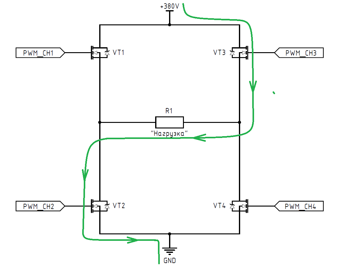 DC-AC инвертор: принцип работы, схемотехника, встроенное ПО - 6