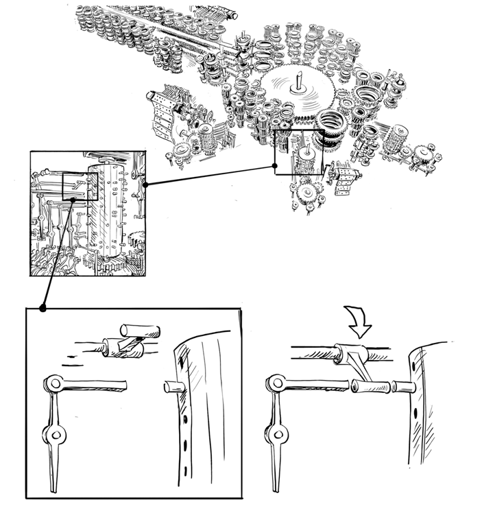 Паровой компьютер или разностная машина Бэббиджа 1840 года - 25