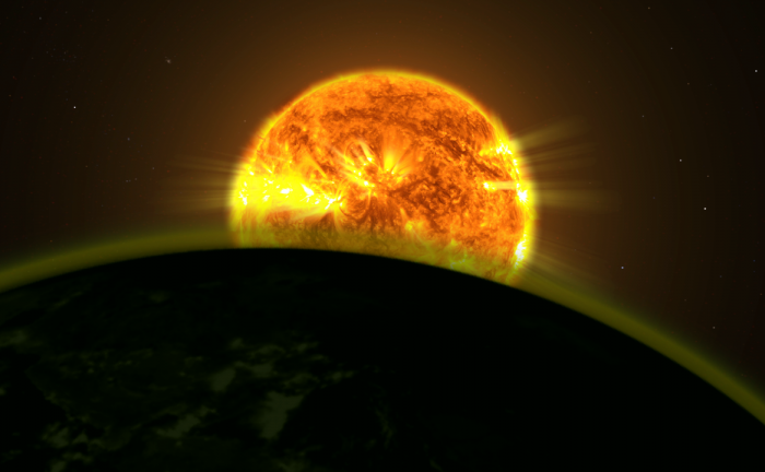 Использование подсвеченной атмосферы планет для поисков внеземной жизни - 1
