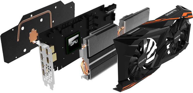 Ассортимент Gigabyte пополнили 3D-карты серии Radeon RX Vega Gaming OC WindForce 2X
