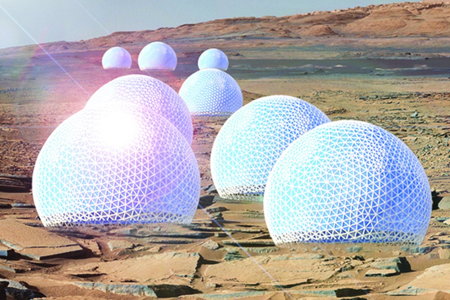 Проект поселения на Марсе, колеса для нового марсохода, картошка и черви в марсианской почве - 2