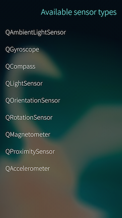 Разработка для Sailfish OS: использование датчиков (часть 1) - 1