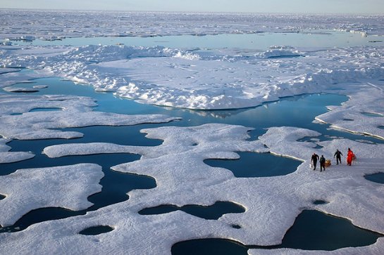 Арктические моря получают подпитку от грунтовых вод