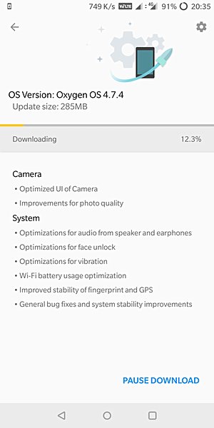 Разработчики улучшили работу камеры смартфона OnePlus 5T