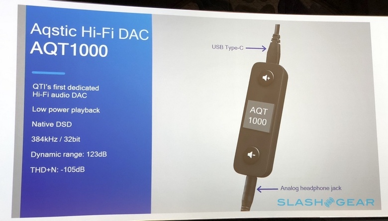 ЦАП Qualcomm AQT1000 предназначен для смартфонов без аудиоразъёма
