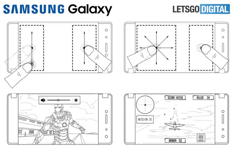 Samsung запатентовала еще один сгибающийся смартфон