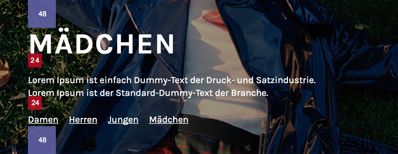Rendered text without typography adjustment for german locale