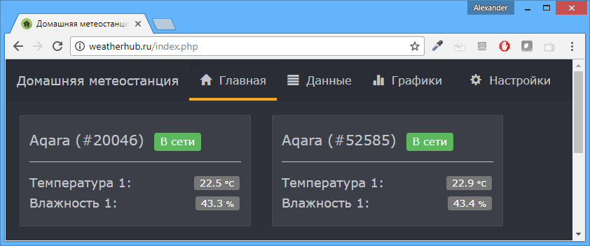 Домашняя метеостанция на esp8266 + aqara-xiaomi, часть 2 - 3 Домашняя метеостанция на esp8266 + aqara-xiaomi, часть 2 - 3