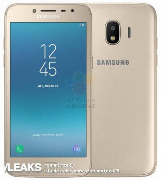 Смартфон Samsung Galaxy J2 (2018) появился на качественных изображениях