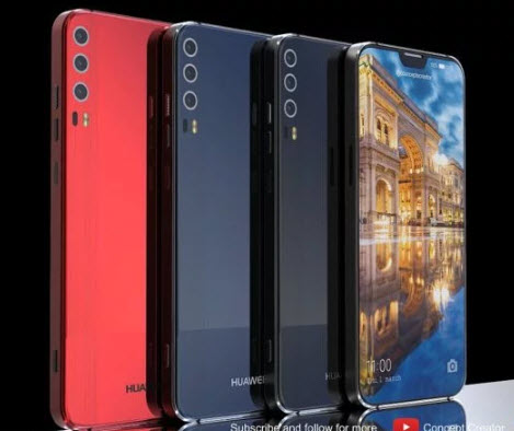 Концепт-арты Huawei P11 X демонстрируют смартфон с тремя модулями основной камеры