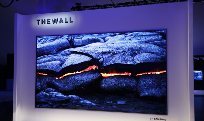 Samsung The Wall — первый в мире 146-дюймовый модульный телевизор MicroLED 