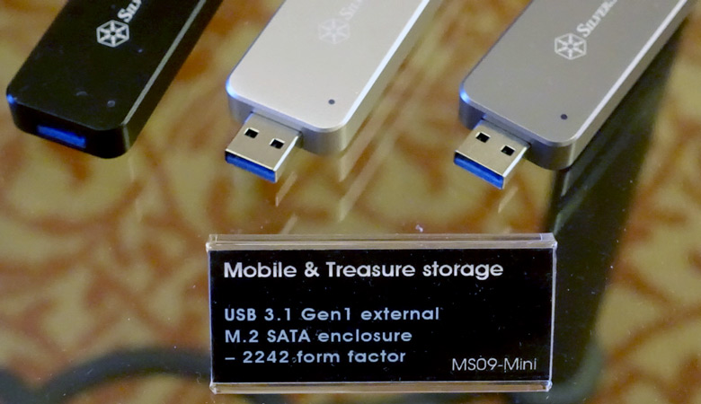 Silverstone Mobile & Treasure позволяет сделать флэшку из SSD типоразмера M.2 - 2
