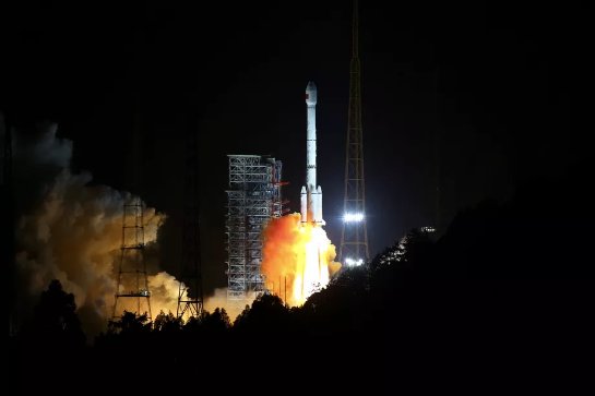 Ракета-носитель взорвалась в Китае