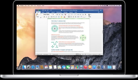 Office для Mac добавляет редактирование документа в режиме реального времени