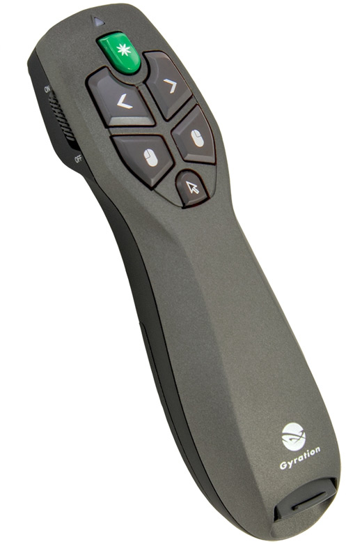 Рекомендованная производителем розничная цена Gyration Air Mouse Presenter примерно равна $100