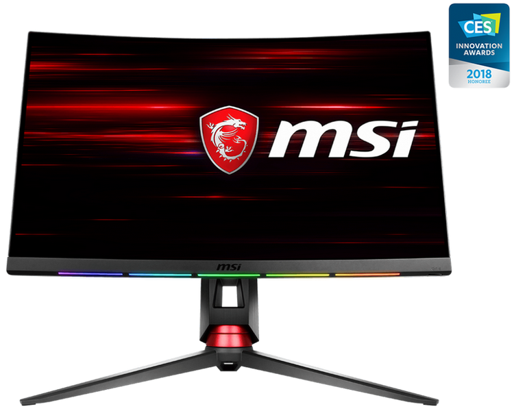Монитор MSI Optix MPG27CQ получил технологию Steelseries GameSense
