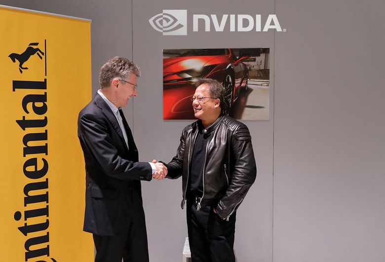 Continental и Nvidia начали сотрудничество в целях создания автомобильной платформы 