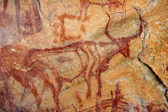 Древние люди научились рисовать благодаря охоте