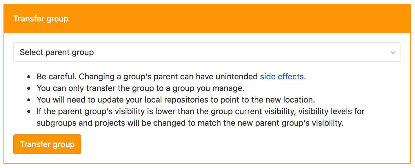 Transfer groups