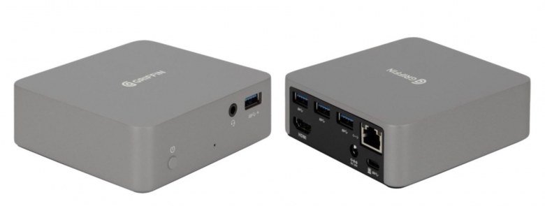 Док-станция Griffin USB-C Docking Station позволяет заряжать ноутбуки - 1