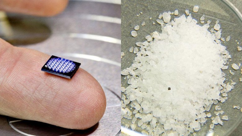 IBM создала нано-компьютер в виде микросхемы габаритами 1 х 1 мм - 1