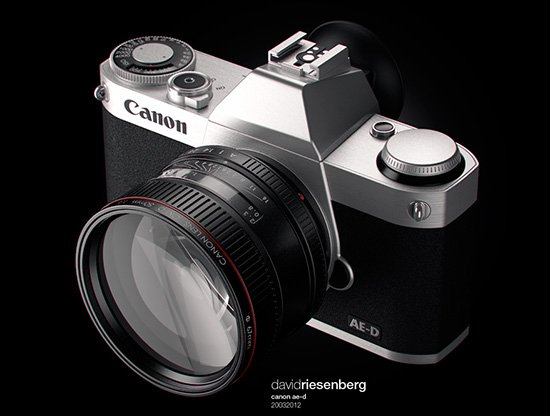 Компании Canon приписывают тестирование двух моделей полнокадровых беззеркальных камер