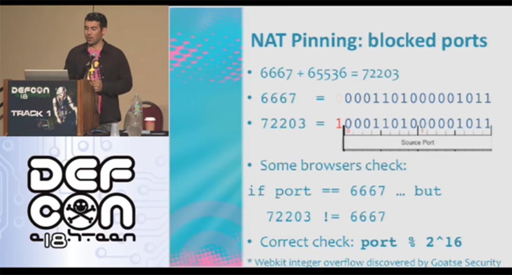 Конференция DEFCON 18. «Как я встретился с Вашей девушкой, или новый вид Интернет-атак». Сэми Камкар - 28